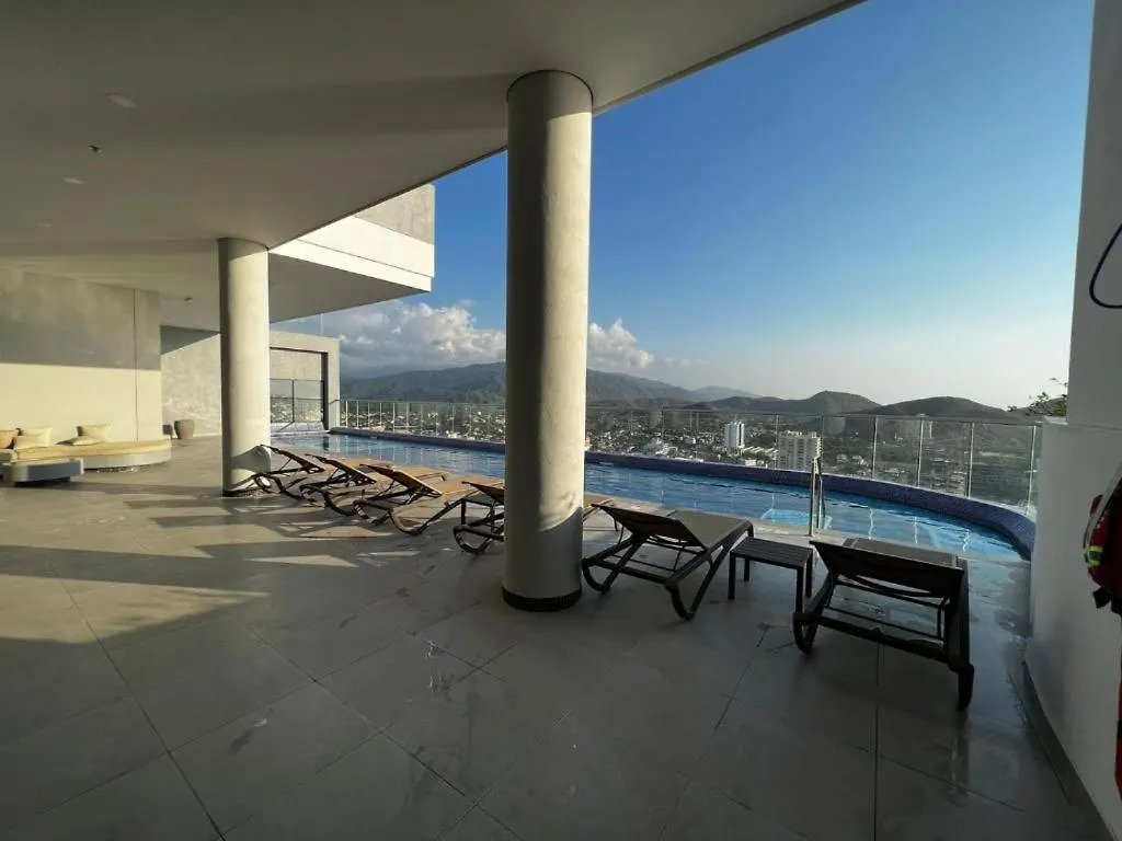 Apartamento Con Vistas A La Bahia Del Rodadero Gaira 0*,  Colombia